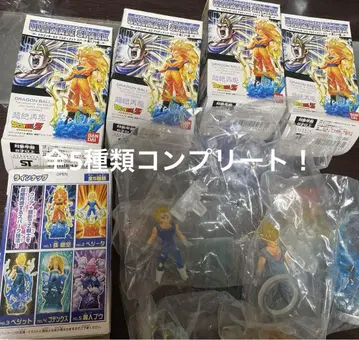 드래곤볼 Z 얼티밋 스파크 피규어 세트 컴플리트 전 5종류