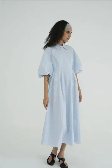 WAIST DESIGN VOLUME ONEPIECE