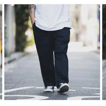 CLUMSY PICTURES : 2 PLEATS RELAXED PANTS