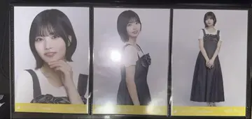 노기자카46 생사진 데님 원피스 나카니시 아루노 컴프