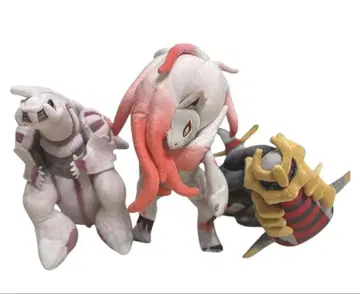 포켓몬 센터 봉제 인형 기라티나 파르키아 히스이 조로아크 3체