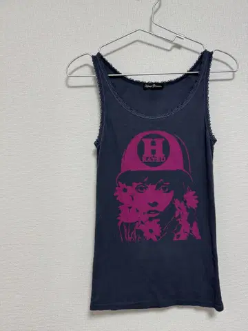 HYSTERIC GLAMOUR 탱크탑 네이비 정품