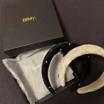 bibiy 트위드 머리띠 bibiy ODETTE HEADBAND