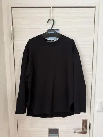 yori 누쿠누쿠 tee 블라우스 38 블랙 긴팔