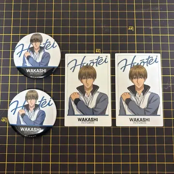 테니스의 왕자님 테니페스 효테이 캔뱃지 폴라샷 히요시 와카