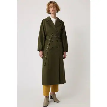 림아크 콤비네이션 트렌치코트 베이지 S