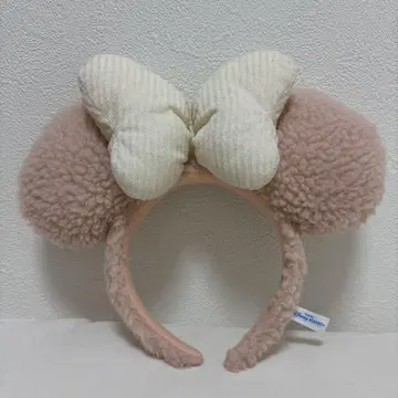 버터플라이 리본 포함 복슬복슬 헤어밴드