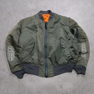 90s DEVILOCK STORMY MA-1 USA ALPHA L