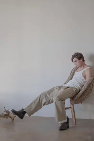 택 포함 미사용품 Rich I TUCK TAPERED TROUSRS 모음