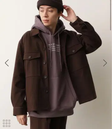 [ 완판템 ] JUNRED 플란넬 CPO 블루종 zara 남성용 자켓