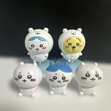 하치와레 토끼 피규어 세트
