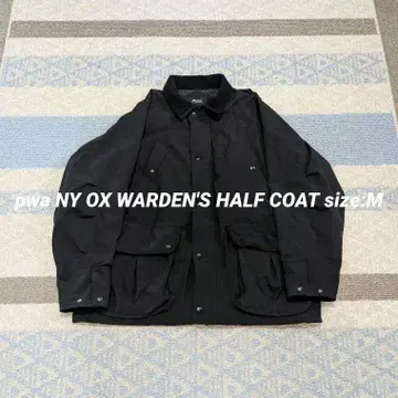 pwa NY OX WARDEN'S HALF COAT size:M