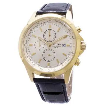 CITIZEN AN3512-03P 크로노그래프 손목시계