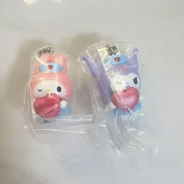 산리오 가챠가챠 간호사 스윙 마스코트 마이멜로디 쿠로미