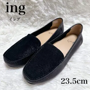 ing 잉그 플랫슈즈 23.5cm 블랙