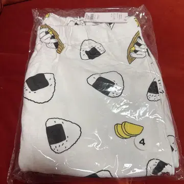 PUNYUS 후드 올 패턴 맨투맨 숏팬츠 오니기리