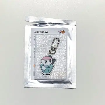 seventeen 뮤직 타이거 모자 꽁지 아크릴 키링 럭키 드로우