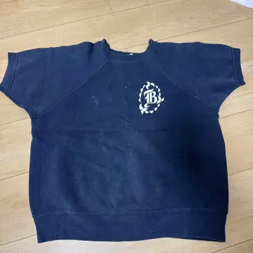 50s 60s 빈티지 반팔 맨투맨 Champion 네이비 M 런택