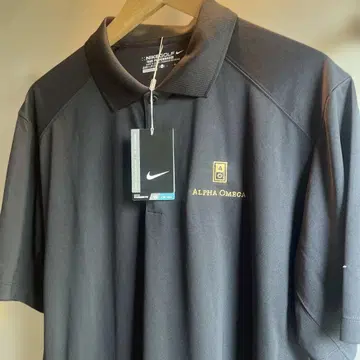 Nike Alpha Omega 피케 셔츠 블랙 미사용 새상품 새상품급