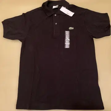 LACOSTE 블랙 피케 셔츠 사이즈 3 L1212