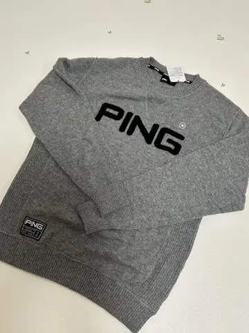 [ PING ] 캐시미어 스웨터 그레이 LL