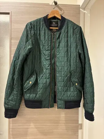 SCOTCH&SODA 퀼팅 코트 아우터 그린