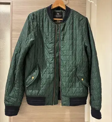 SCOTCH&SODA 퀼팅 코트 아우터 그린