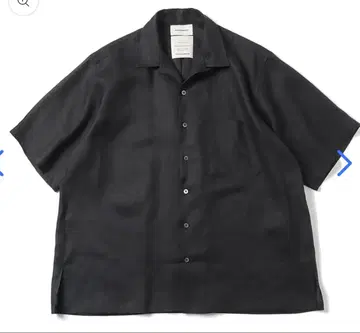 MARKAWARE 반팔 오픈 카라 셔츠