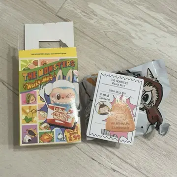 러브브 Wacky mart 피규어 the monsters