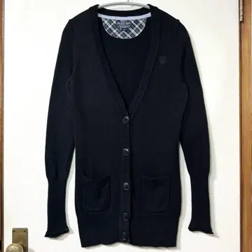 POLO JEANS 폴로 롱 가디건 랄프 로렌 M 블랙