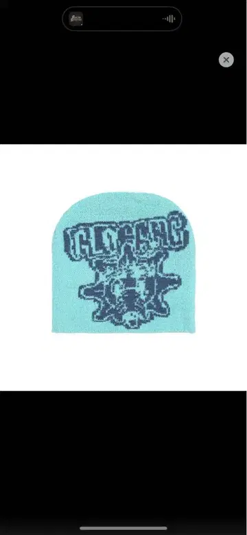 정품 glo gang 비니 almighty beanie (aqua)