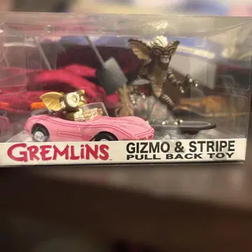 GREMLINS GIZMO & STRIPE 풀백 토이