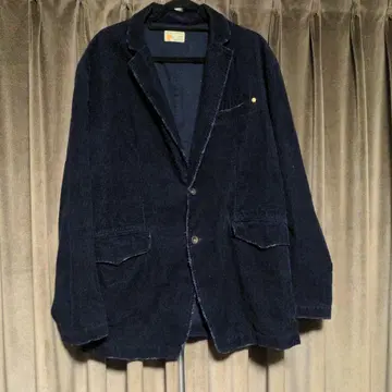에드윈 EDWIN 코듀로이 자켓 테일러드 데님지 네이비 XL