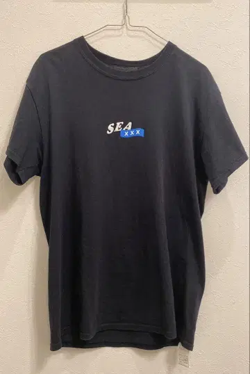 SEA WIND AND SEA 티셔츠 블랙