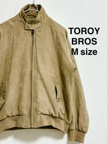 새상품급 TOROY BROS 트로이 브로스 스웨이드풍 점퍼 집업 M