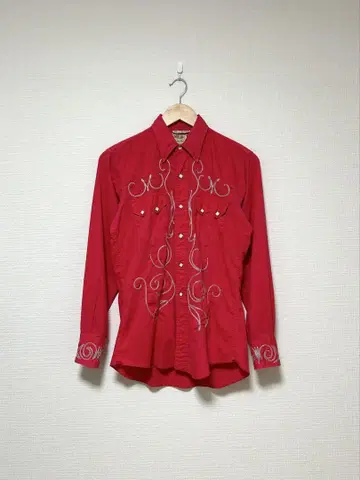 초레어 빈티지 60s MILLER 자수 웨스턴 셔츠