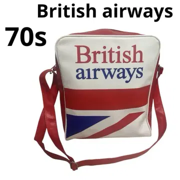 British airways 숄더백 빈티지 70s