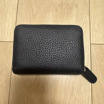 블랙 가죽 코인 케이스