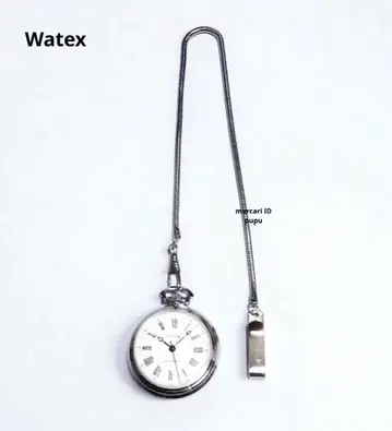 Watex 수동 와인딩 회중시계 가동품