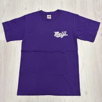 메이지 대학 Meiji 퍼플 T셔츠 2장 세트 S사이즈