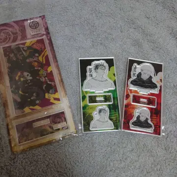 주술회전 아크릴 피규어 & 아크릴 참 이타도리 쵸소우