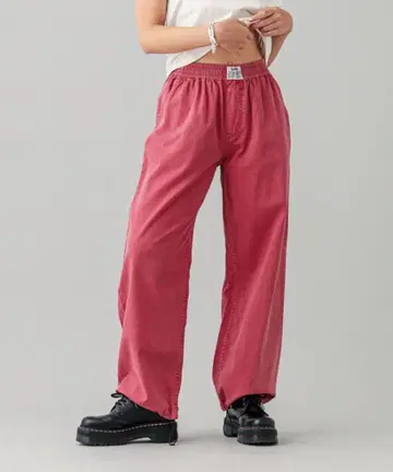 X-girl PIGMENT DYED EASY PANTS 여성용