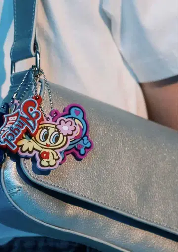 [ 미사용 ] 엔젤 블루 키링