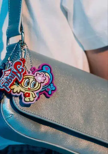 [ 미사용 ] 엔젤 블루 키링