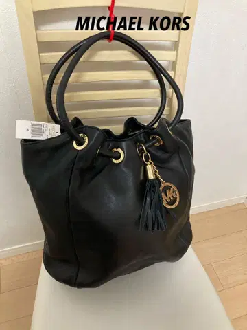 새상품 MICHAEL KORS 천연 가죽 2way 숄더백 블랙
