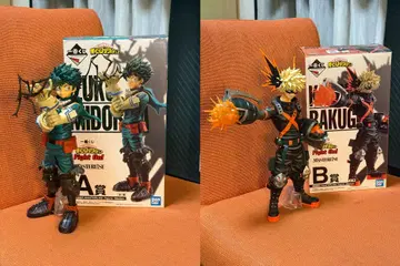 제일복권 나의 히어로 아카데미아 Fight On A상 B상 피규어 2점