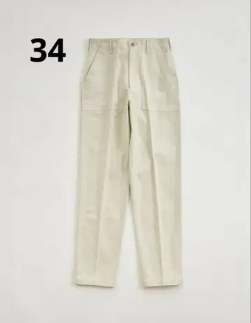 THE SHINZONE 베이커 팬츠 BAKER PANTS 에크루 34