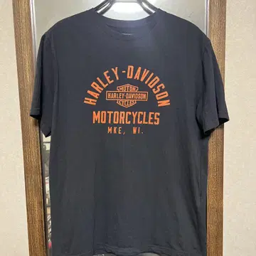 정품 HARLEY-DAVIDSON 블랙 T셔츠 M