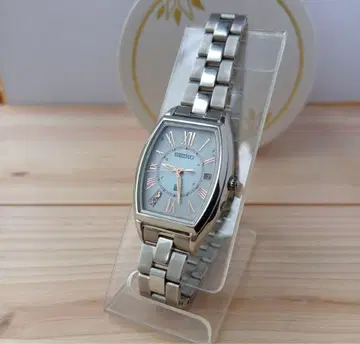 SEIKO 루키아 전파 솔라 다이아 손목시계 티타늄