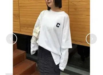 FRAY I.D [ Champion ] 레이어드 롱T